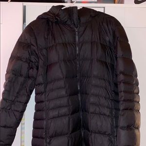 Woman’s north face parka